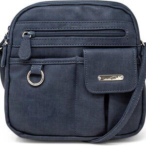 North South Mini Zip Around Crossbody Bag